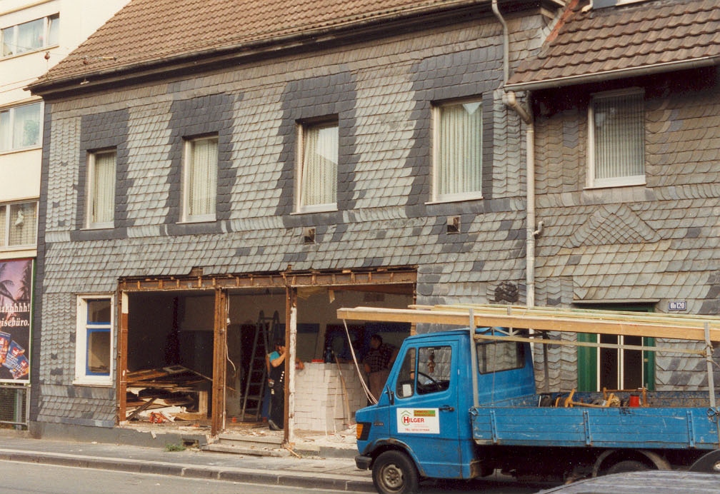Umbau der Front 1990